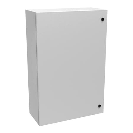 Hammond Slotted 1/4 Turn Latch Electrical Enclosures, 36 in H, 10 in D, 24 in W, 3R, 12, 4, Steel EN4SD362410LG